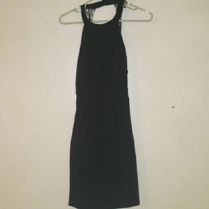 Beautiful black short dress.